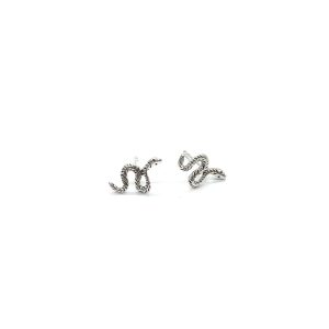 Pendientes Plata Serpiente