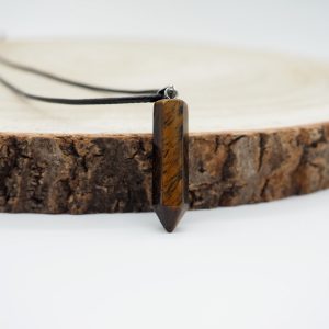 Ojo de Tigre Prisma Colgante