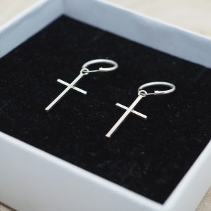 pendientes cruz cristo